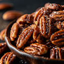 Organic Pecans, Roasted, Salted