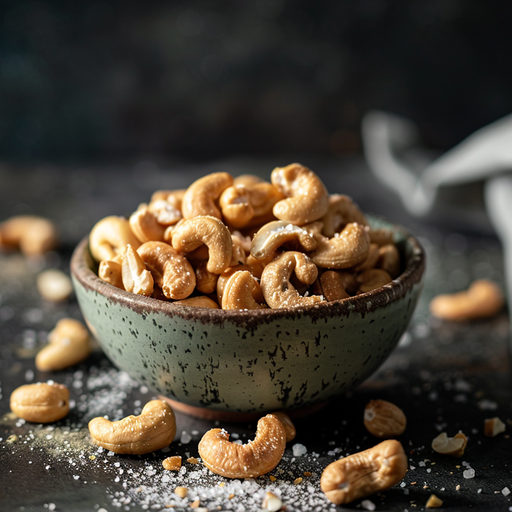 Organic Cashews, Roasted and Salted